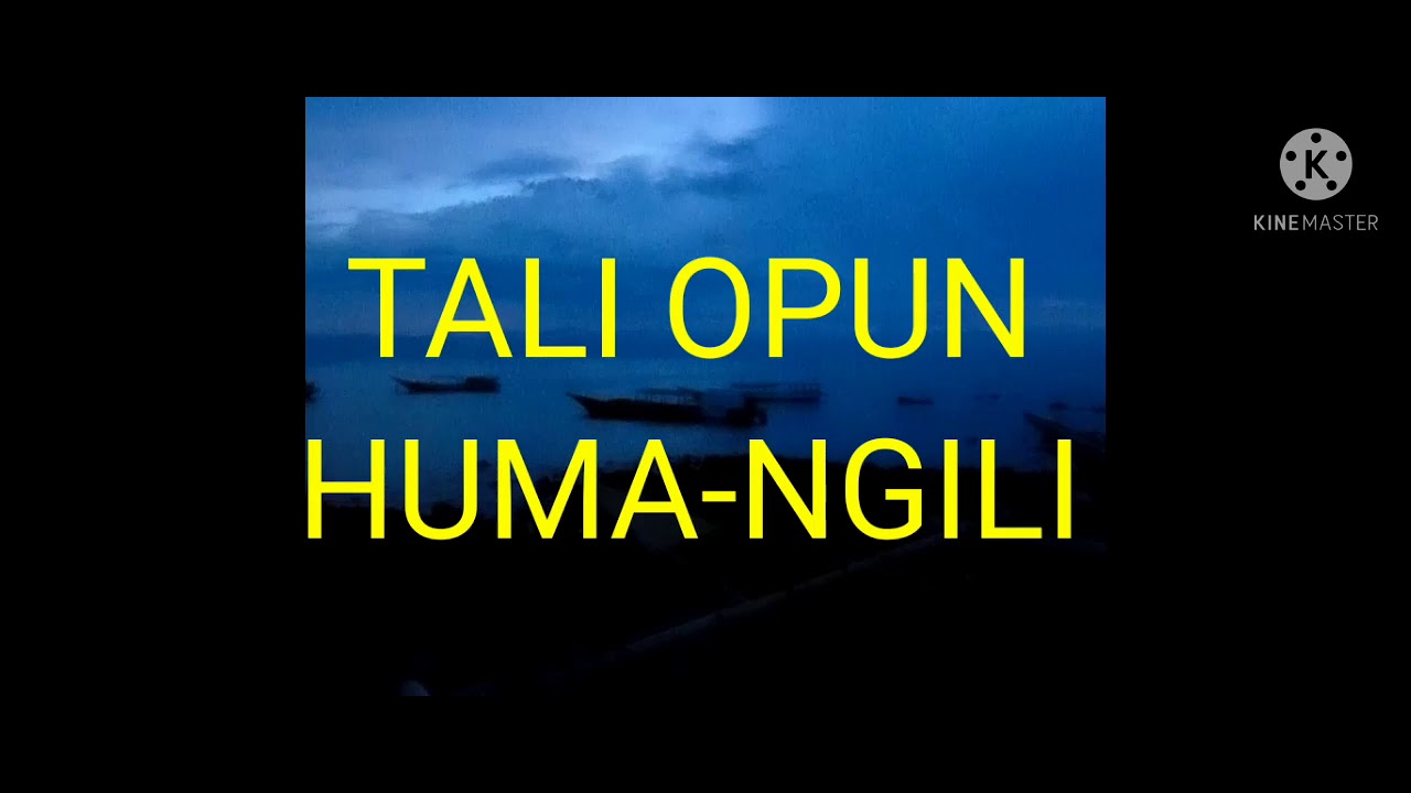 Tali opun humangili/ renama tali ma ti lemetamloi'in