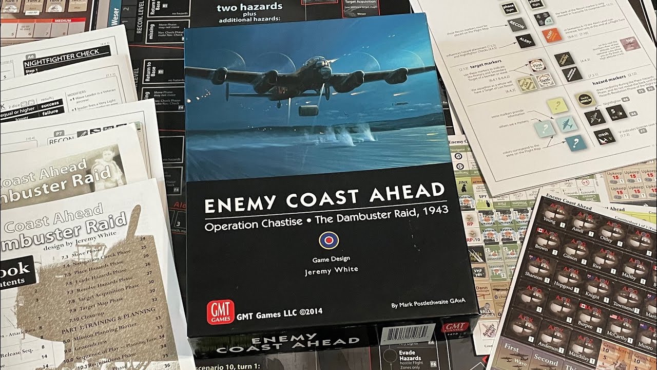 Enemy Coast Ahead: The Dambuster Raid (GMT) &ndash; (Re)Unboxing