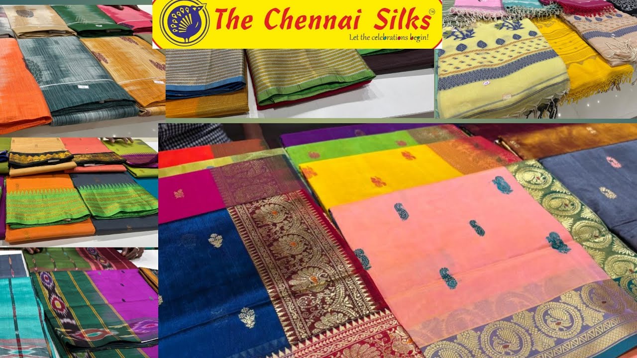 The Chennai Silks Maheshwari Cotton|Gadwal Silk Cotton|Pure Silk Cotton|Venkatagiri Cotton Sarees