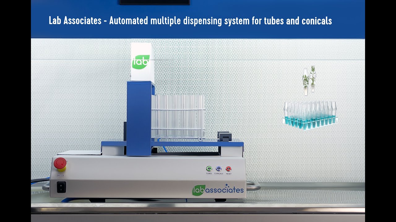 Lab Associates - Automated multiple dispensing system for tubes and conicals