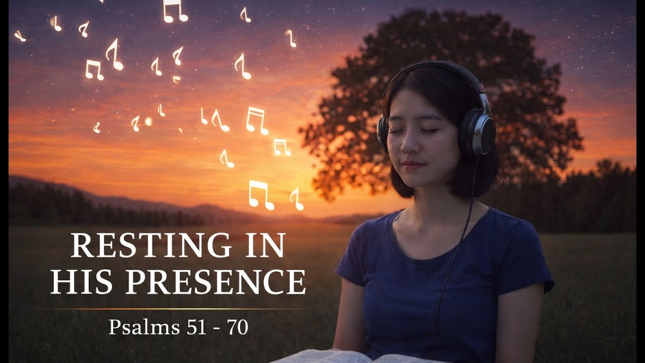 Songs for Solitude and Sleep 🎵 || With PSALMS 51 - 70