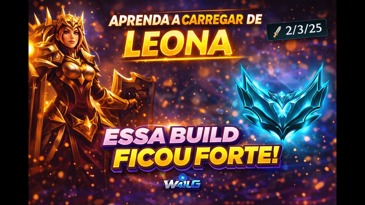 APRENDA A CARREGAR DE LEONA MESMO COM TIME FEEDANDO