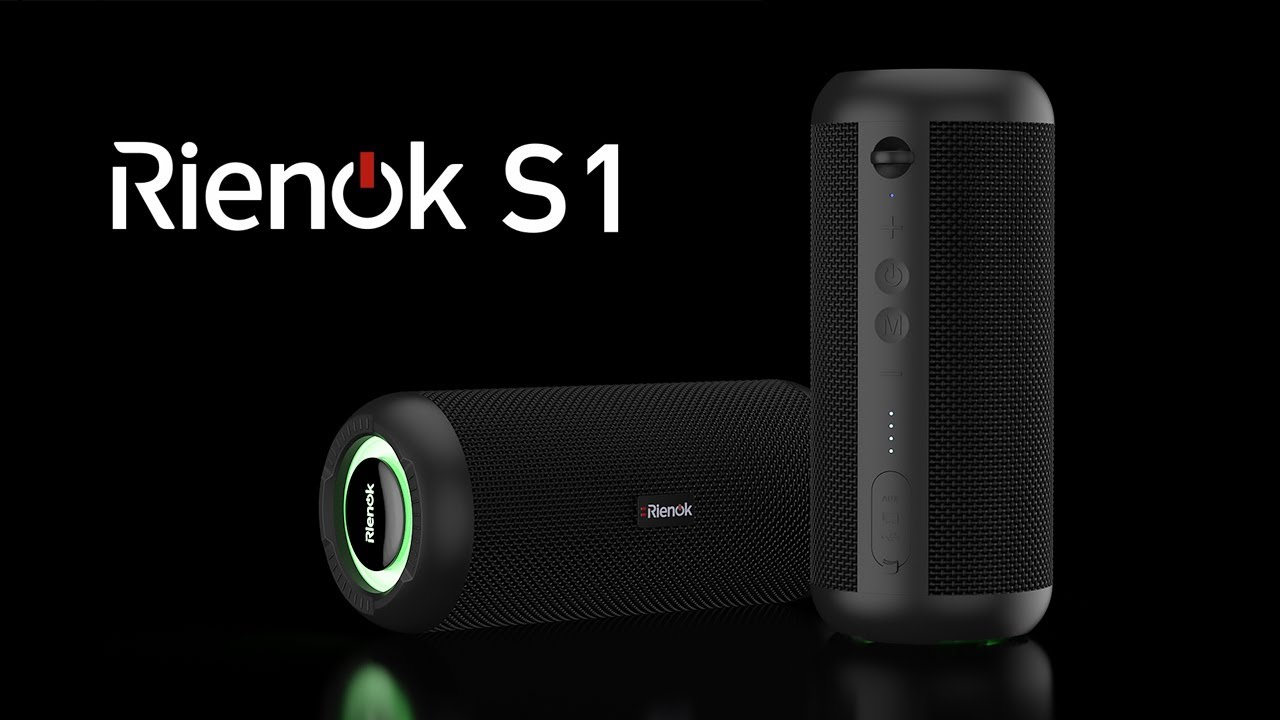 🔉Altavoz RIENOK bluetooth 5.3 🎶IPX67