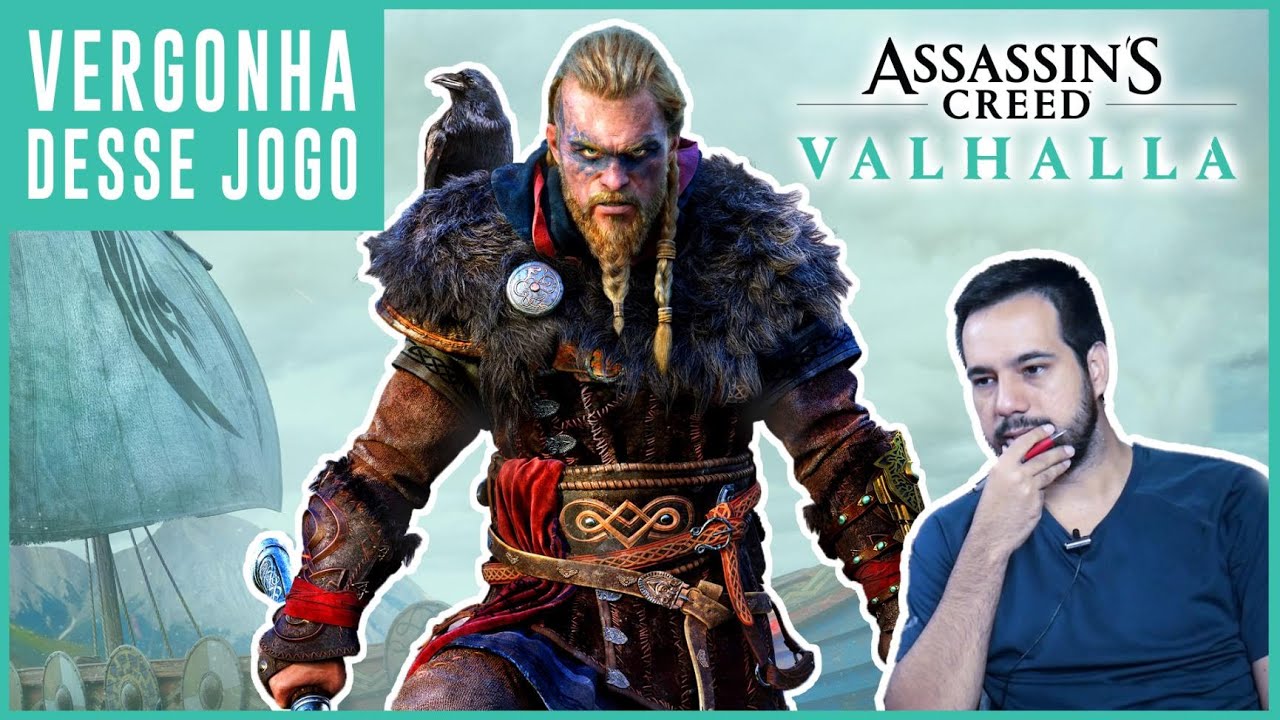 Assassin's Creed Valhalla - Uma hora de bizarrices e vergonha alheia da 