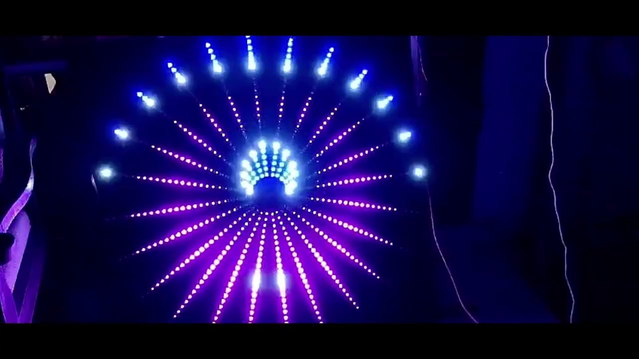 How to make 24x24 Pixel LED Rainbow Design 🚨