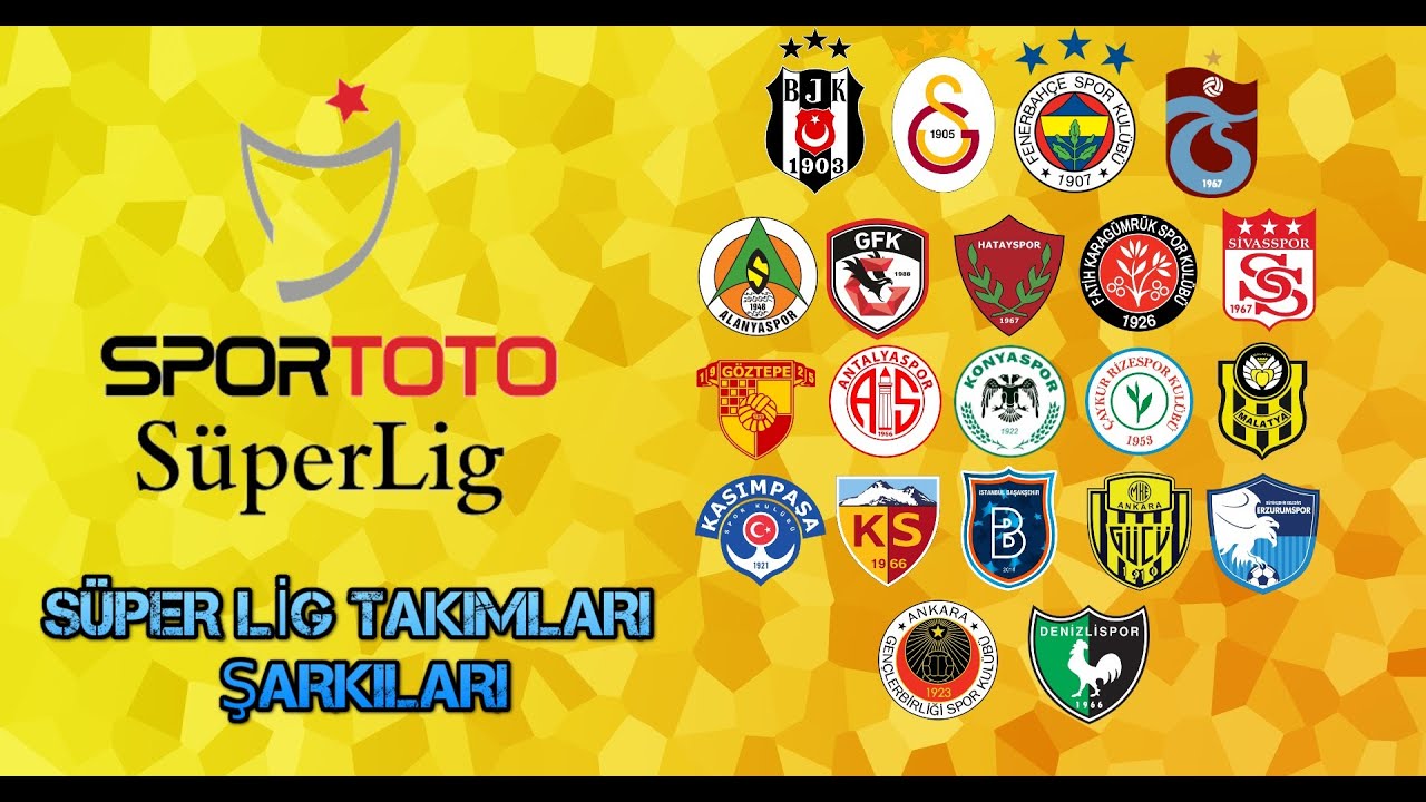 SPOR TOTO SÜPER LİG TAKIMLARININ ŞARKILARI (2021)