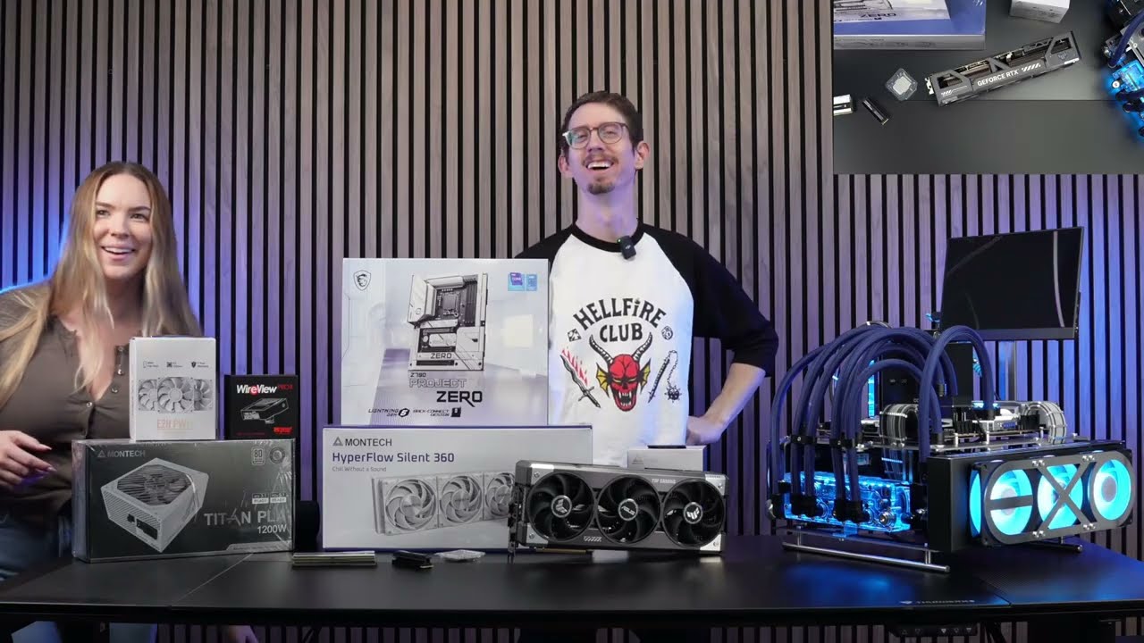 Wednesday Stream! Montech HS01 PRO PC Build