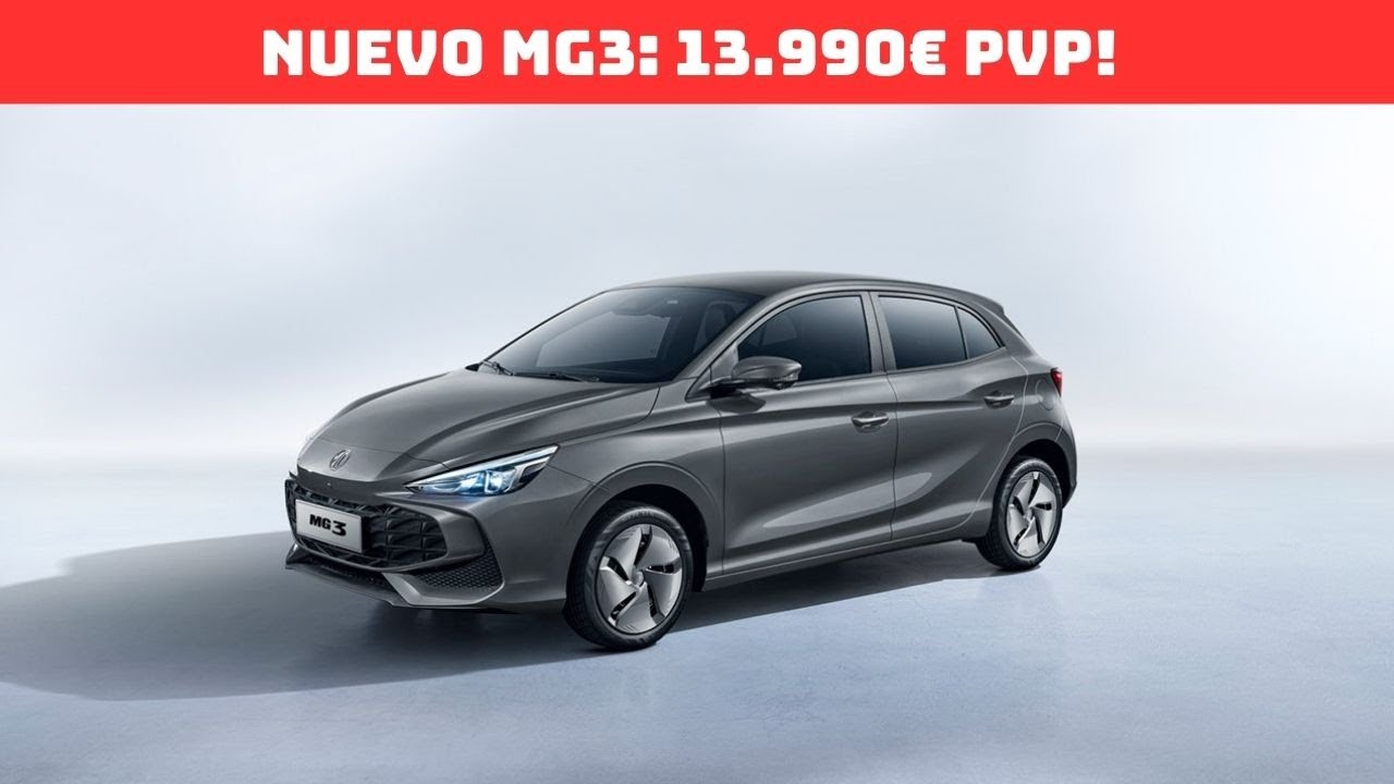 NUEVO MG3 GASOLINA: 13.990&euro;