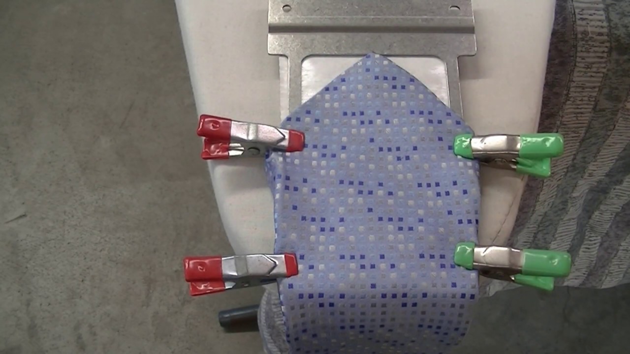 How to Embroider Monogram a Tie