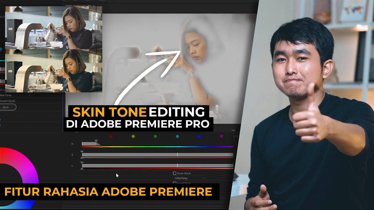 Как выполнить цветокоррекцию кожи в Adobe Premiere | Premiere в стиле Da Vinci Resolve