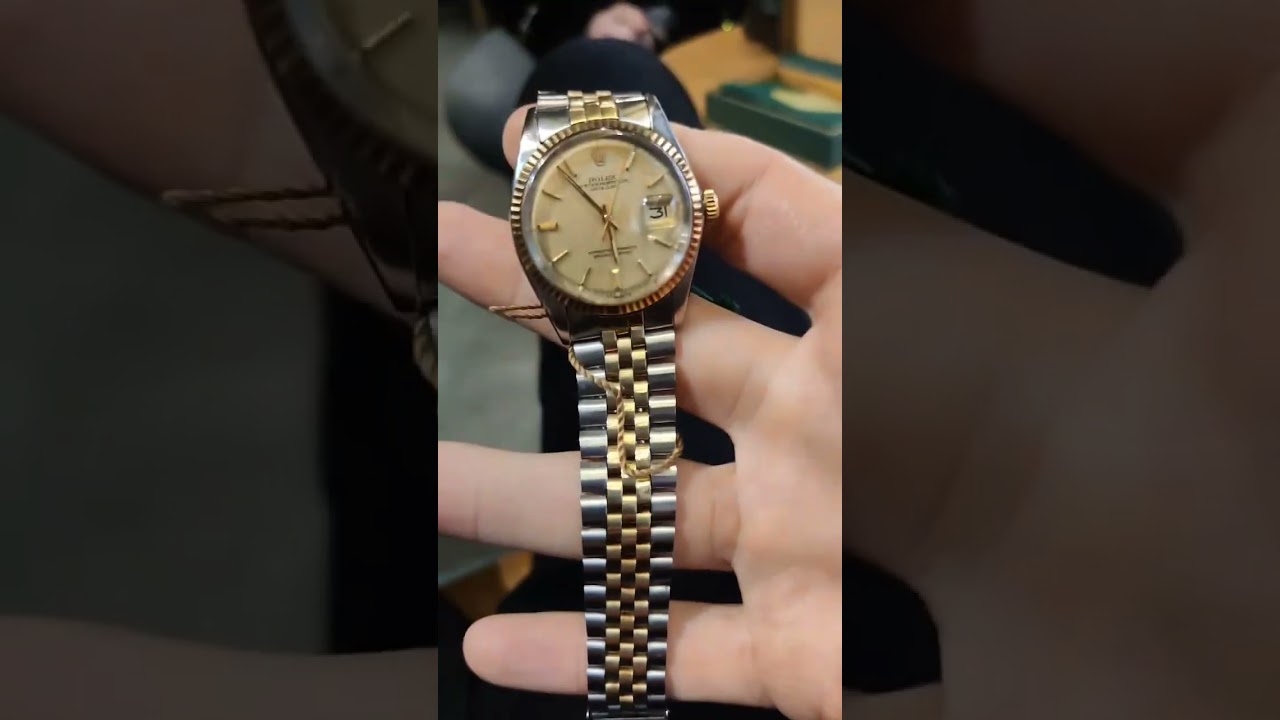 Как я не купил Rolex datejust 1601 linen sigma 