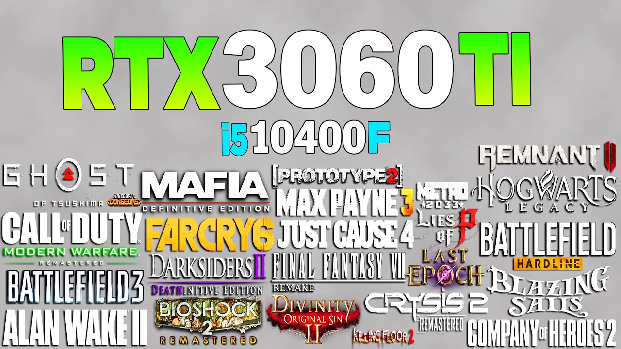 RTX 3060 Tİ Test in 90 Games 1080p