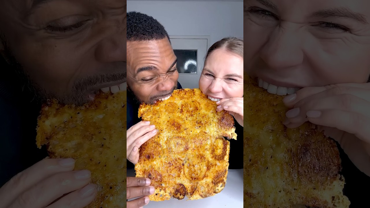 CRISPY 2 Ingredient ONION RING CHIPS  - 🧀🧅🤤 (Wild Chips Series Pt 1)  #easyrecipe #shorts #fyp