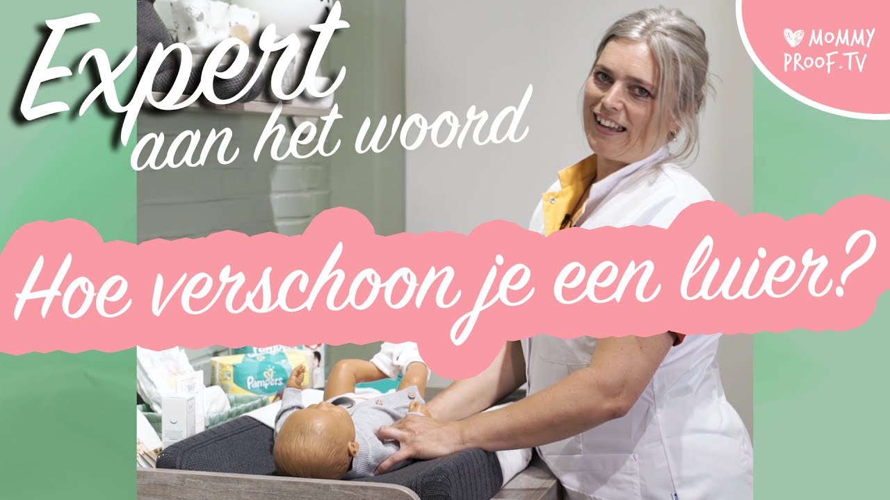 HOW TO: Hoe VERSCHOON je een LUIER? TUTORIAL voor MOMMY'S-TO-BE | Expert aan het Woord: Kraamzorg!