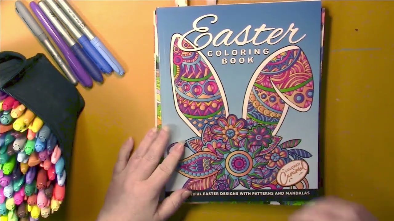 A Week of Coloring with Me Vlog (Adult Coloring)