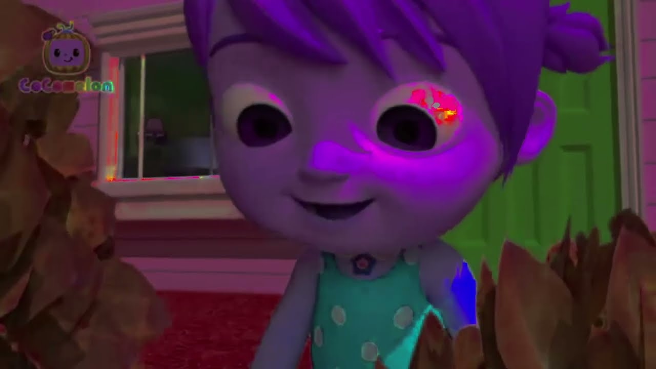 Itsy Bitsy Spider on the wall  - CoComelon - Sponsored : Gamavision Csupo Effects