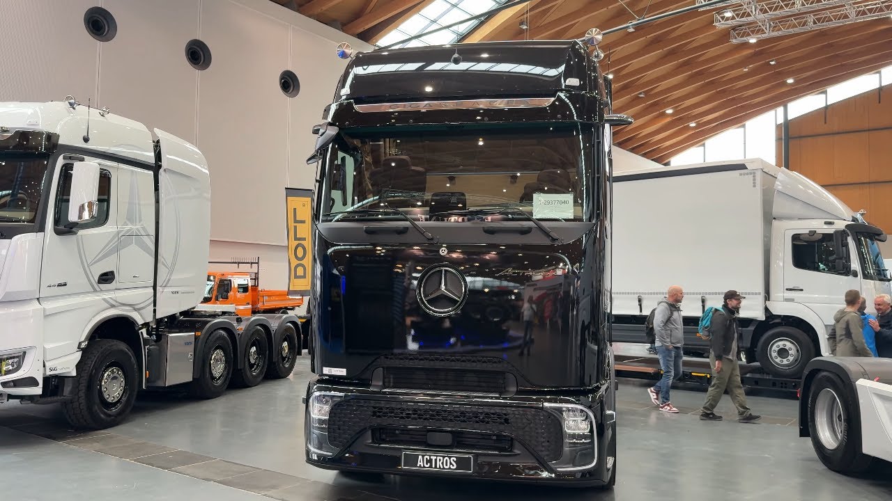 Mercedes Actros L 1863 Gigaspace (2025) Интерьер и Экстерьер - NUFAM 2025 КАРЛСРУЭ