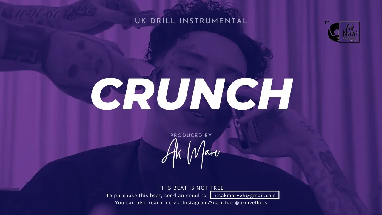 Central Cee Type Beat - CRUNCH | UK Drill Instrumental 2023 (Prod. AK Marv)