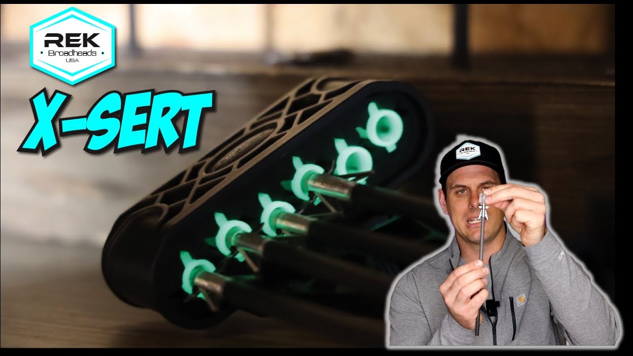 NEW REK X-Sert | Expandable Broadhead Quiver Insert