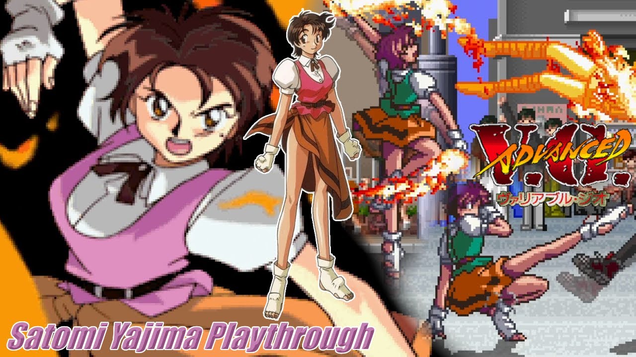 Advanced V.G. (PS1) - Satomi Yajima Normal Mode Playthrough