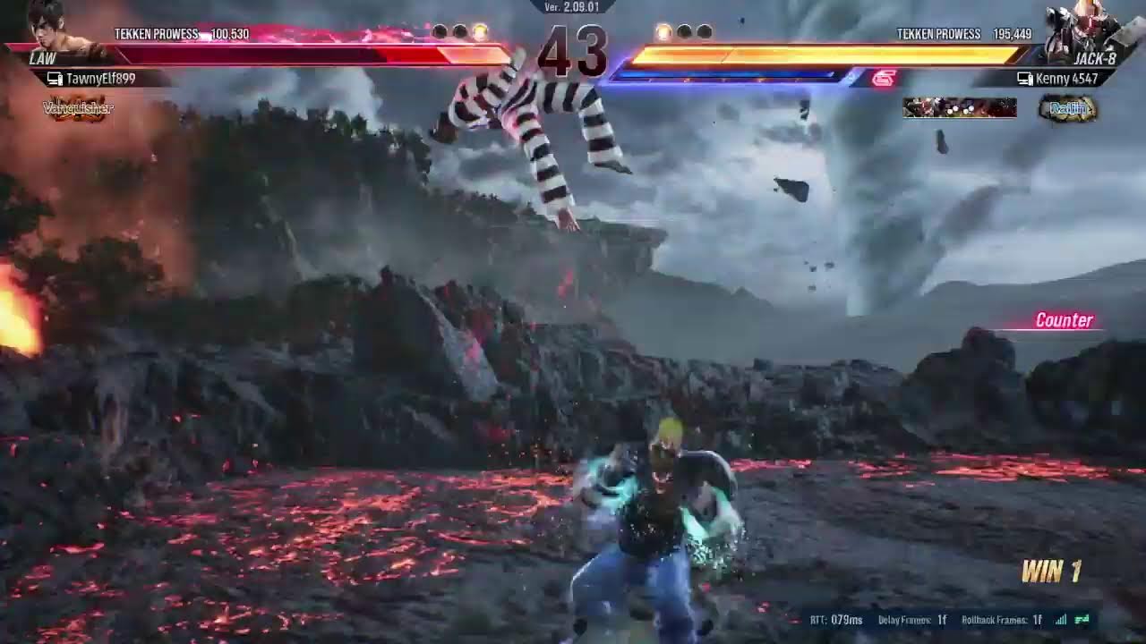 Tekken 8 Practicing