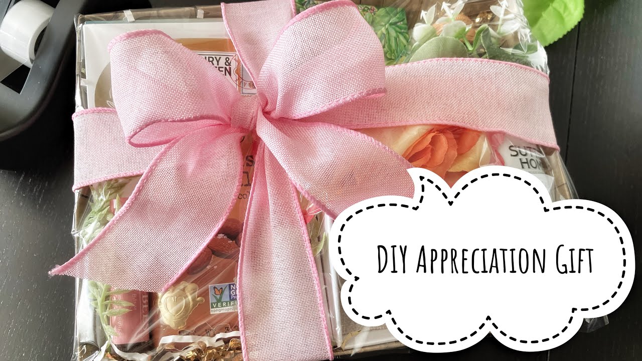 🌱 DIY Appreciation Gift Basket that is Perfect for Last Minute Gift Occasions! 🌱