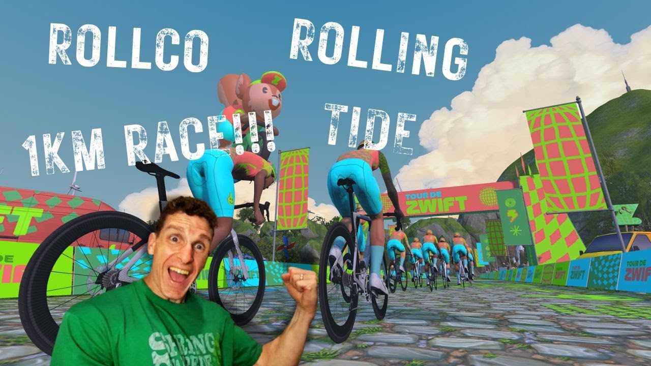 Zwift | RollCo: Rolling Tide | 1km