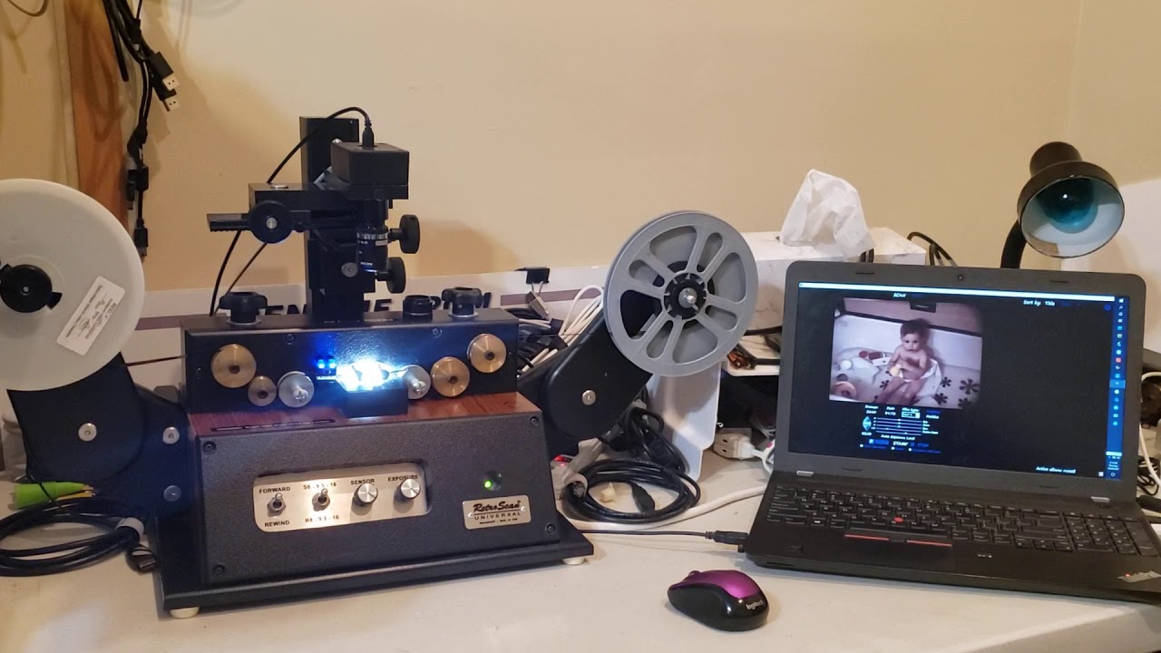 Converting Super8 film to digital video for DVD and mp4.