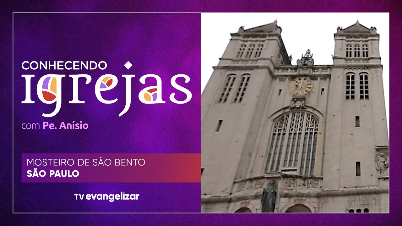 Mosteiro de São Bento em São Paulo | Conhecendo Igrejas com Padre Anísio José | 10/09/23
