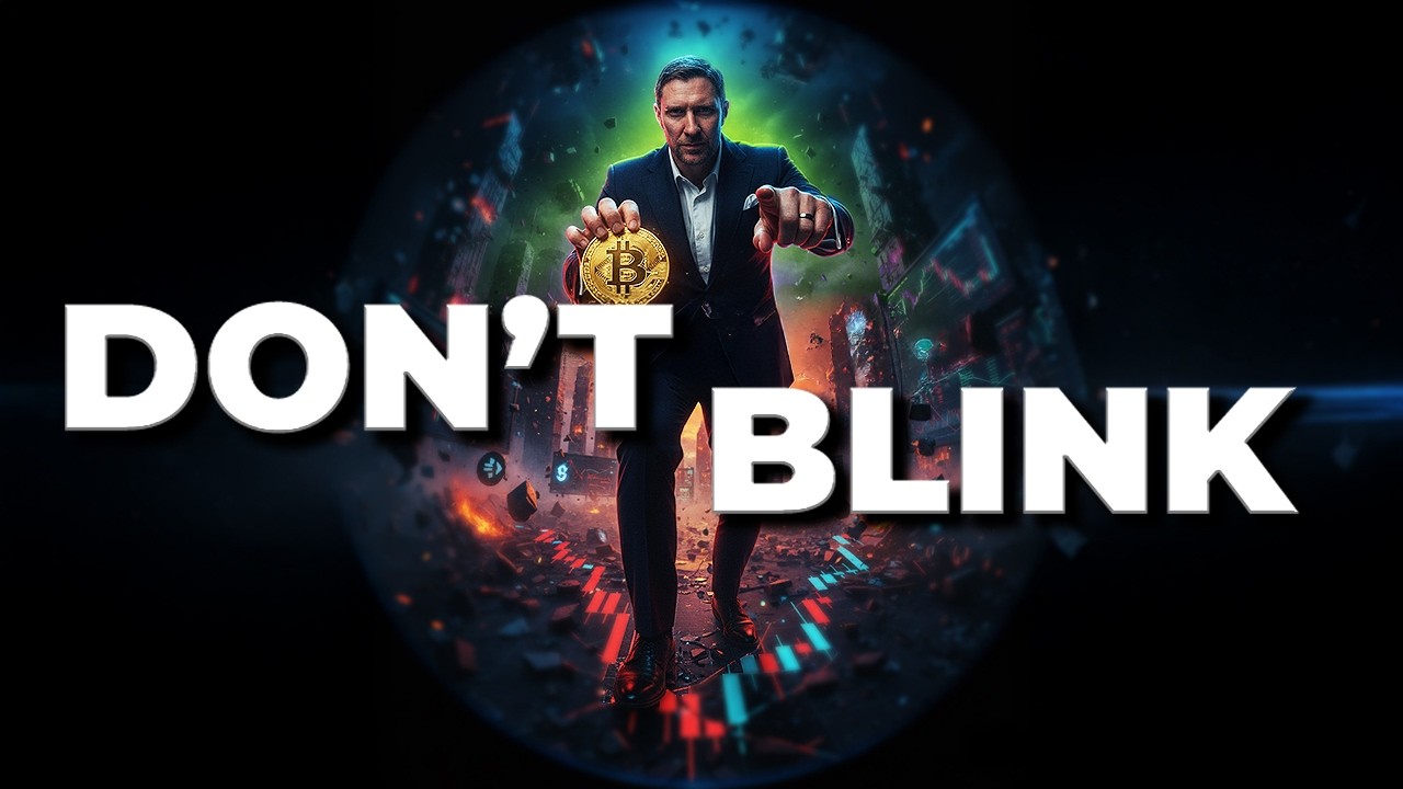 Bitcoin Live Trading: Price Flash Crash Warning? Don&rsquo;t Blink! EP1911