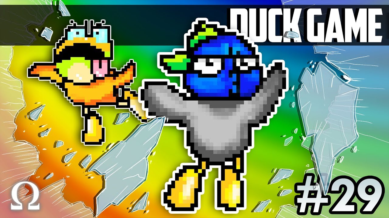 JIGGLY'S GREAT FALL! (EXTENDED EPISODE) | Duck Game #29 Funny Moments Ft. Jiggly, Chilled, Momo