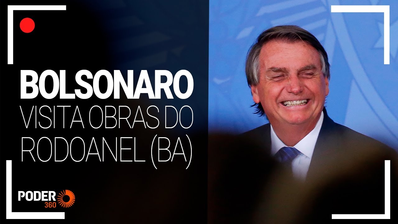 Ao vivo: Bolsonaro visita obras do Rodoanel (BA)