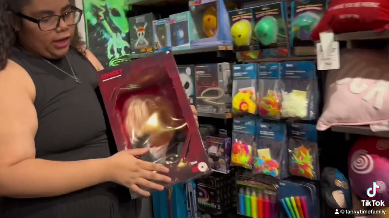 CHUCKY At Spencers. #trending #viral #scary #fyp