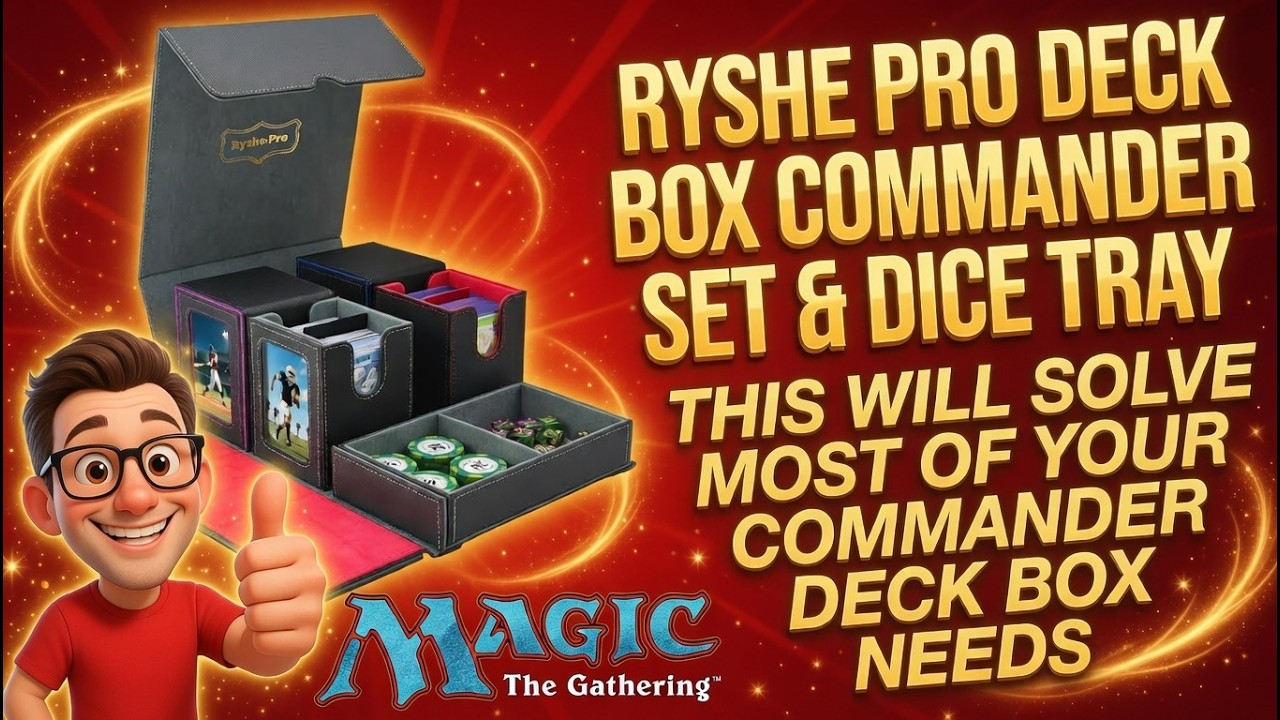 Этот набор колод Ryshe Pro Commander превосходен, и вы поймете, почему