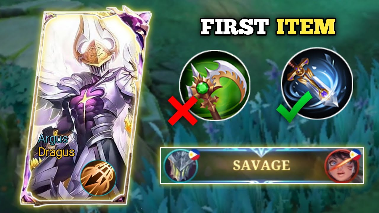 SAVAGE!! Лучшая сборка в Argus 2026 для получения SAVAGE | Argus Mobile Legends