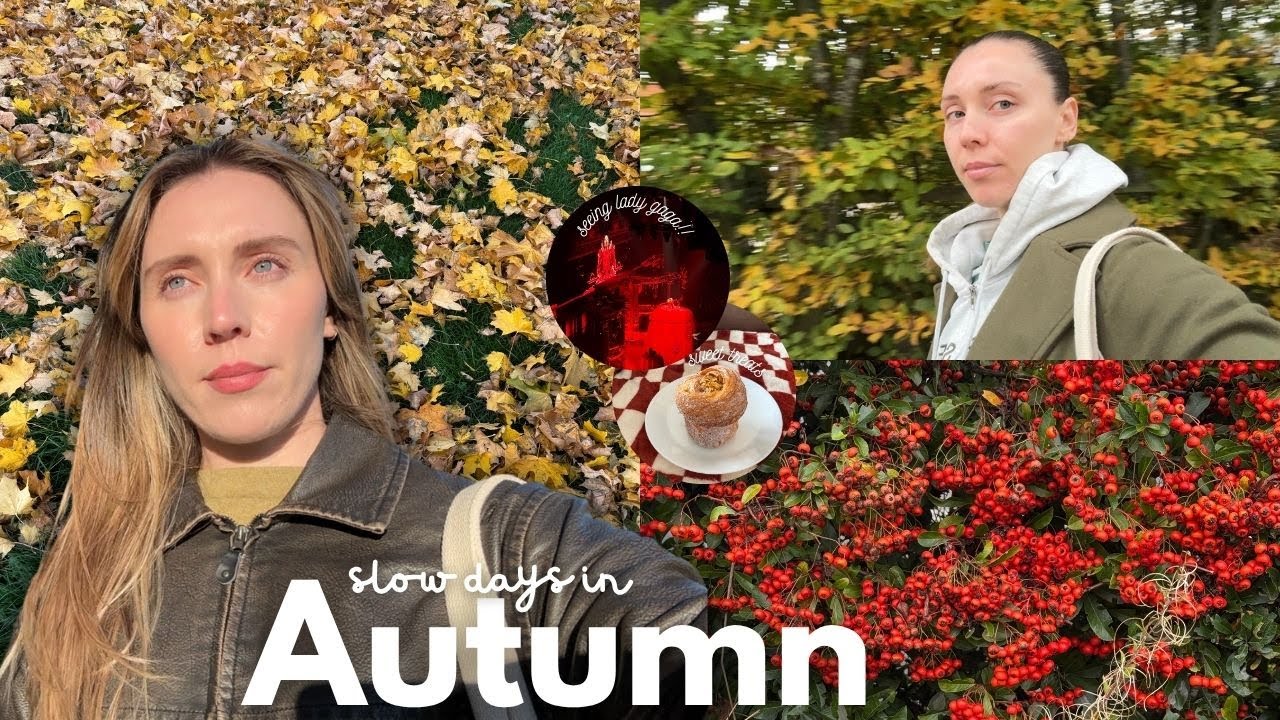 Осенние дневники: спокойные дни дома и поход к Леди Гаге | видеоблог