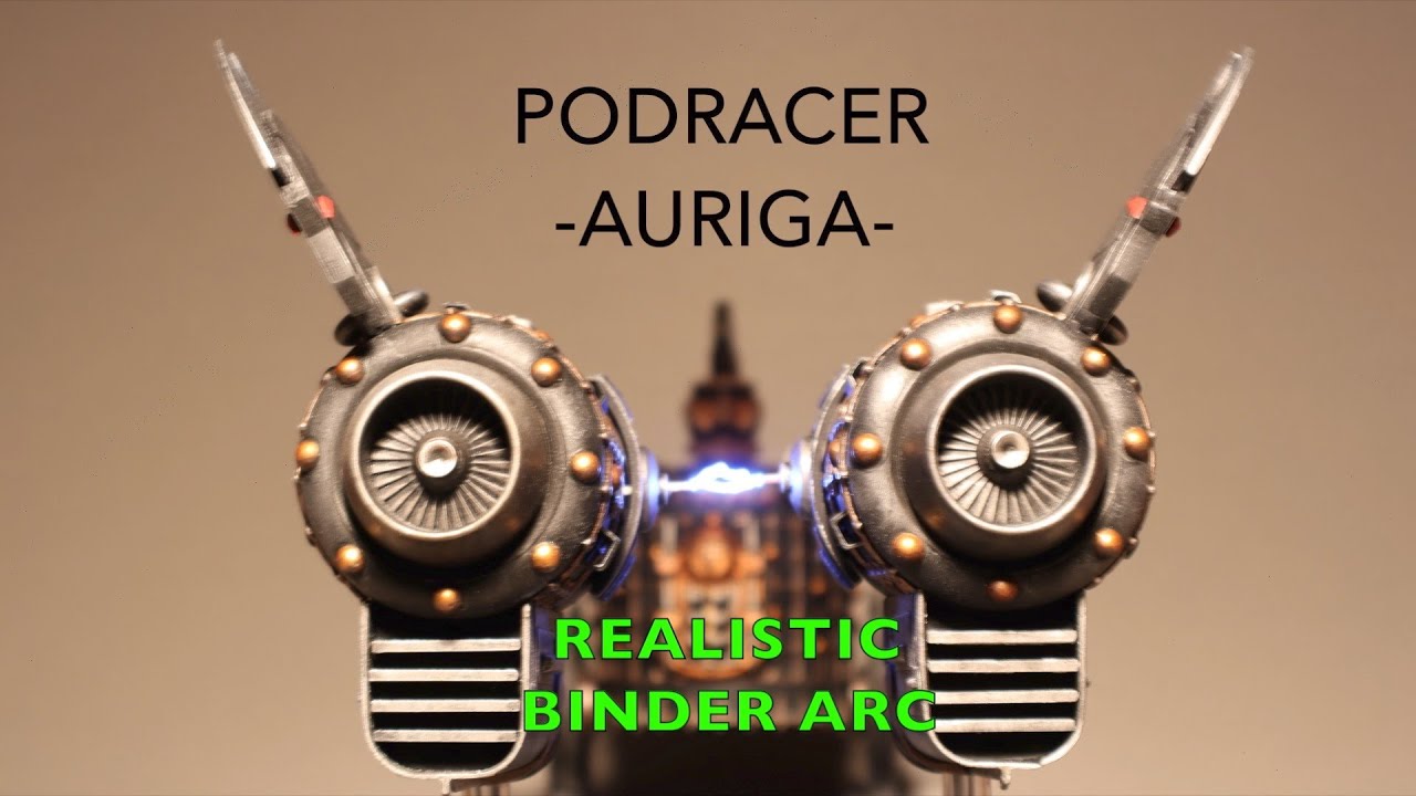 How to SCRATCH BUILD a ROMAN CHARIOT PODRACER and COSMIC AURIGA!!!