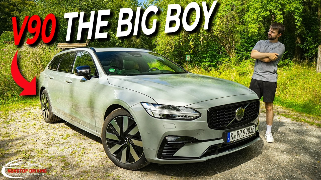 Volvo V90 T8 Recharge | The Biggest Estate from Volvo