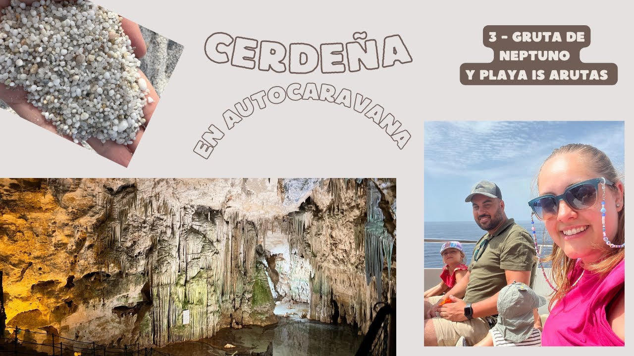 🏖️ Cerdeña en AUTOCARAVANA. Gruta de Neptuno y PLAYA is Arutas. NOS QUEDAMOS SIN NEVERA!