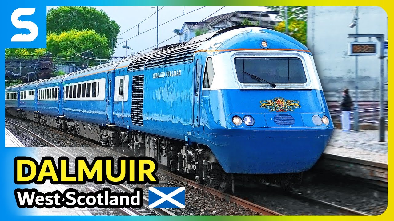 RUSH HOUR Trains at Dalmuir 04/06/2025