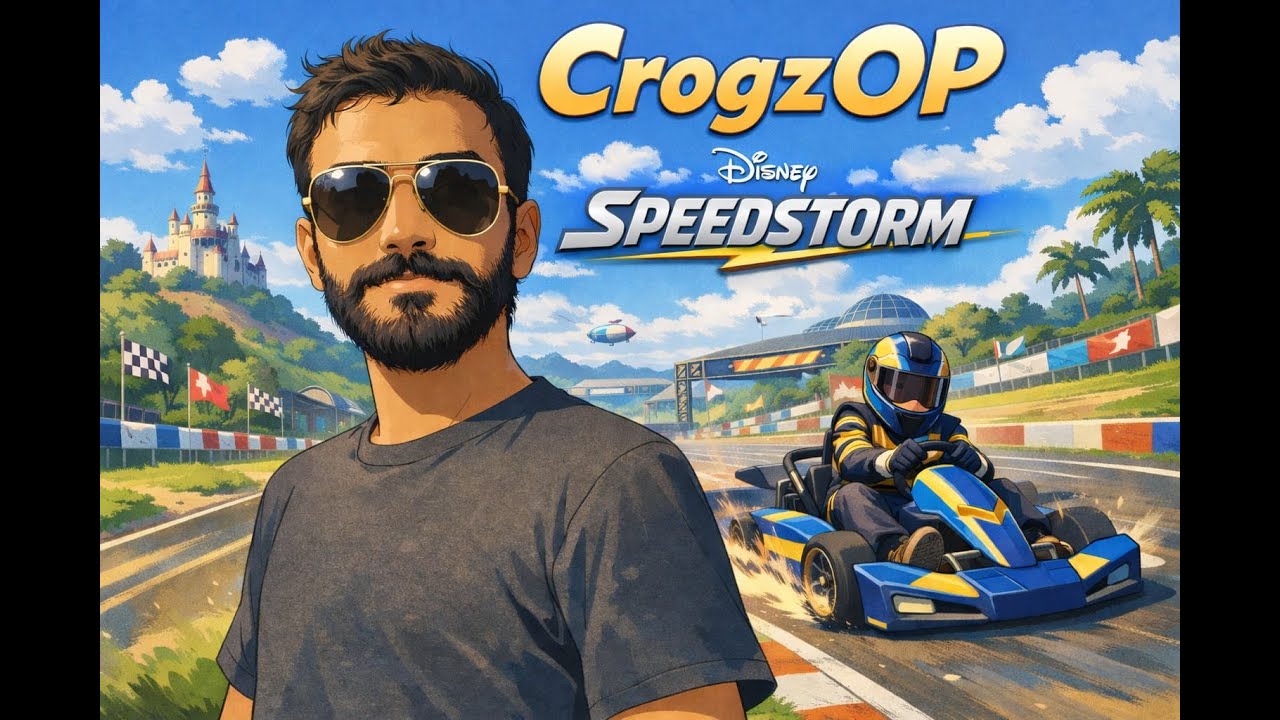 Vroom Vroommm!!! | CrogzOP is Back | Disney SpeedStorm LIVE | Road to 1 Lac Subscribers