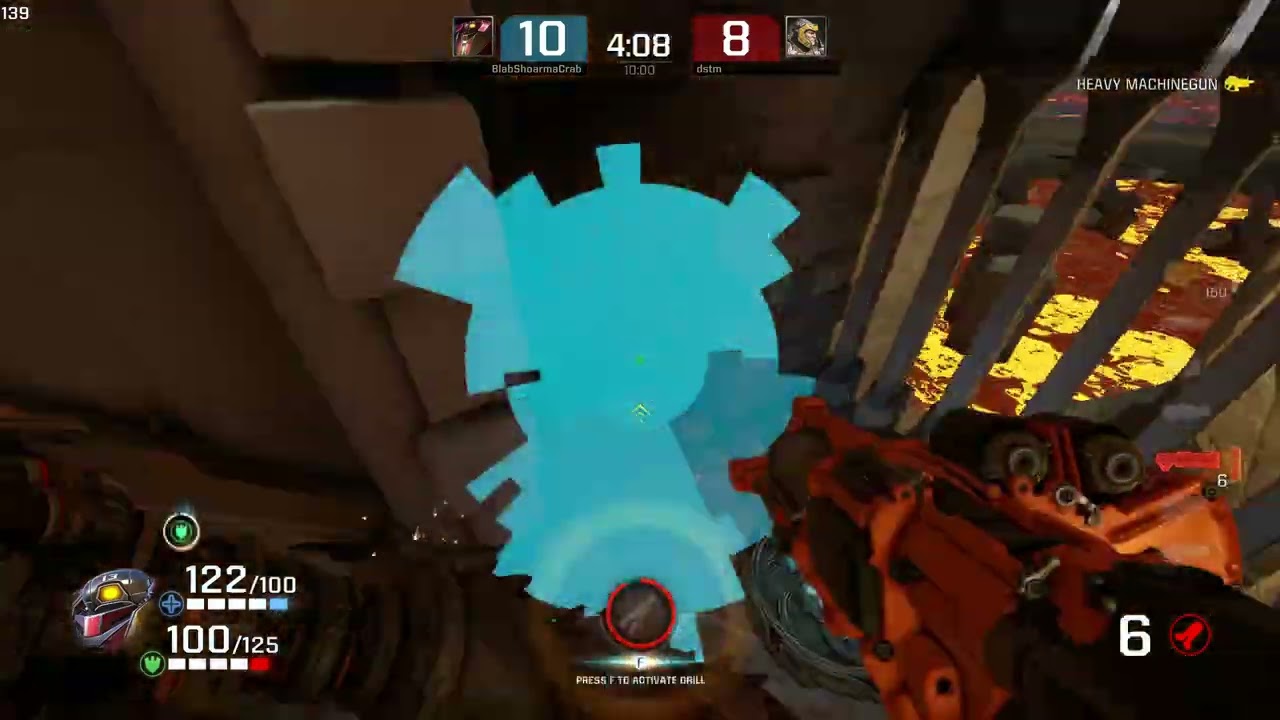 Quake Champions 1on1 VS dstm 1400 elo