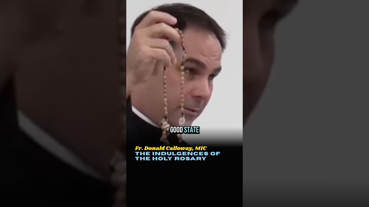 Fr. Donald Calloway, The Indulgences of the Holy Rosary