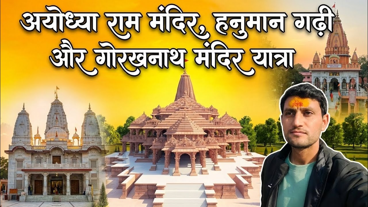 राम मंदिर अयोध्या से गोरखनाथ | Ram Mandir Ayodhya se Gorakhnath 🚎⌚️