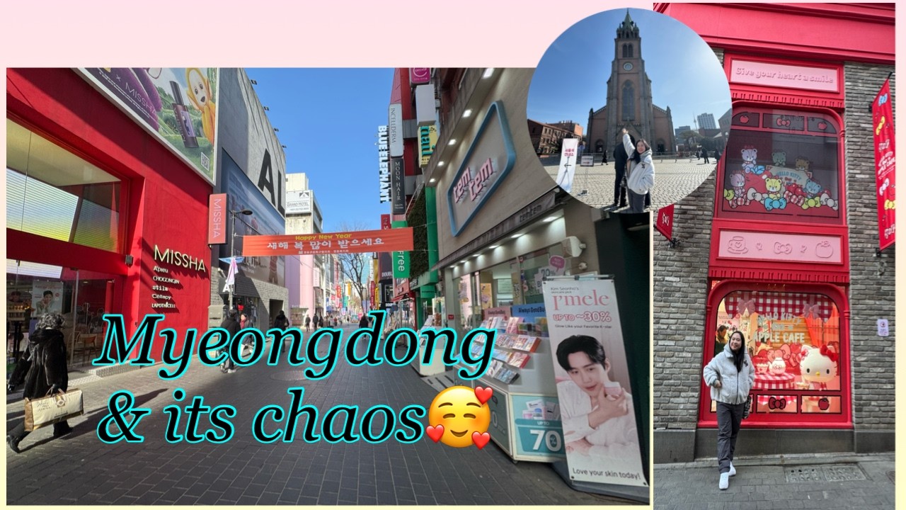 Myeongdong and its chaos