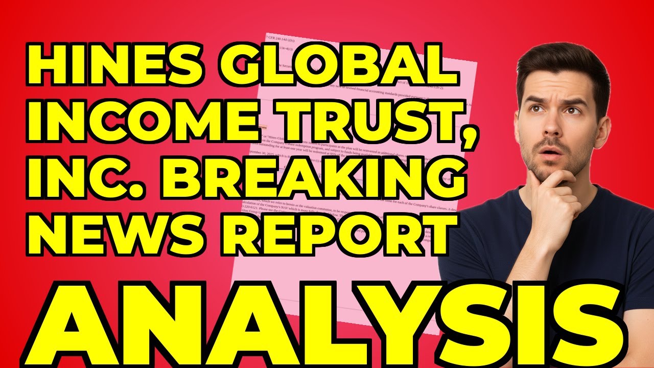 My Insight from Hines Global Income Trust's Latest Filing