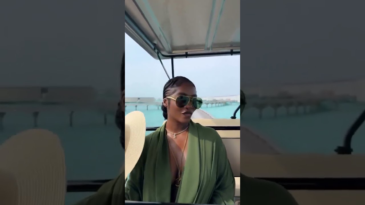 Tiwa Savage on Vacation, She still looking 24  #viralvideo #shorts #shortvideo