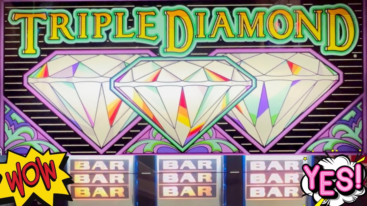 Classic Slot Triple Diamond Old School 3 Reel