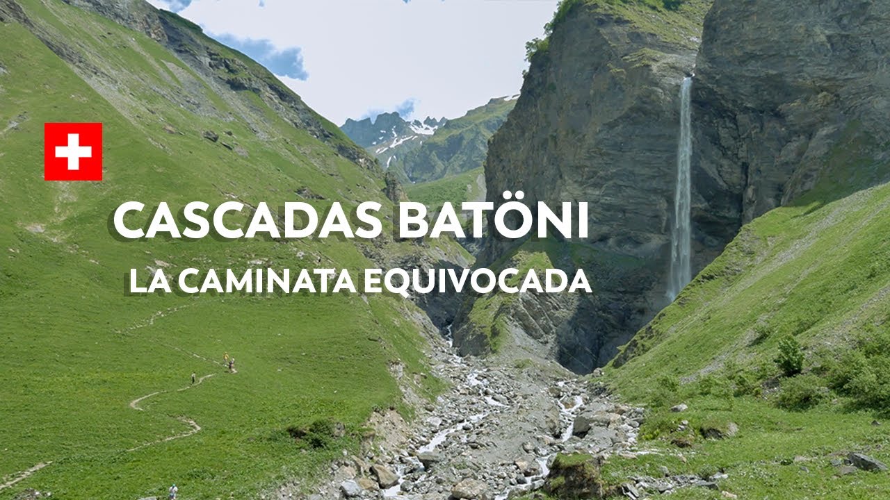 Descubre Batöni: Caminata a Tres Cascadas Ocultas en Suiza 🌊
