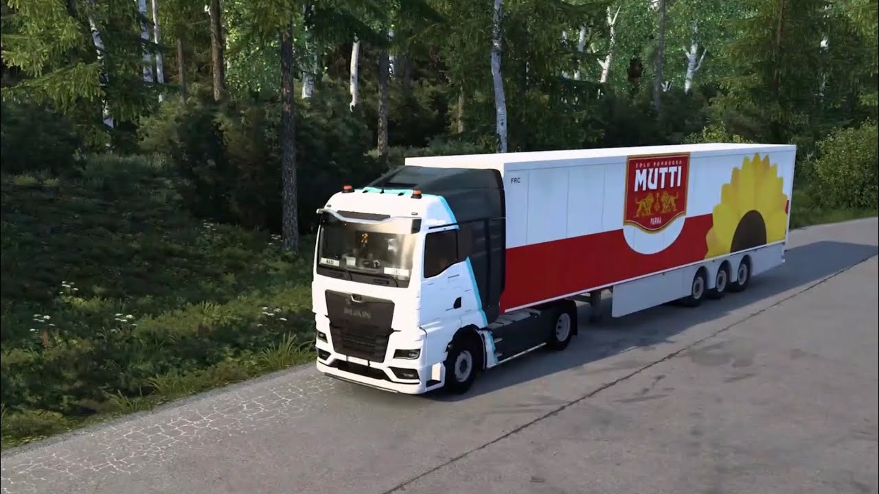 ETS2 (1.57) MAN eTGX von Joensuu nach Lappeenranta (217km)